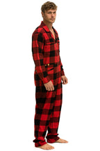 Retro UNISEX PLAID FLIGHT SUIT - BUFFALO PLAID