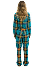 Retro UNISEX PLAID FLIGHT SUIT - JACKSON PLAID