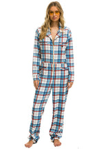 Retro UNISEX PLAID FLIGHT SUIT - MONTAUK PLAID