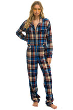 Retro UNISEX PLAID FLIGHT SUIT - PATRIOT PLAID