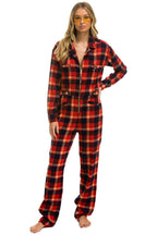 Retro UNISEX PLAID FLIGHT SUIT - RUGBY PLAID