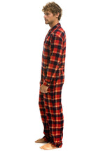 Retro UNISEX PLAID FLIGHT SUIT - RUGBY PLAID