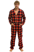 Retro UNISEX PLAID FLIGHT SUIT - RUGBY PLAID