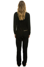 Retro UNISEX TWILL FLIGHT SUIT - BLACK