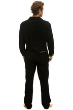 Retro UNISEX TWILL FLIGHT SUIT - BLACK