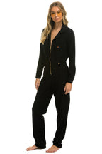 Retro UNISEX TWILL FLIGHT SUIT - BLACK