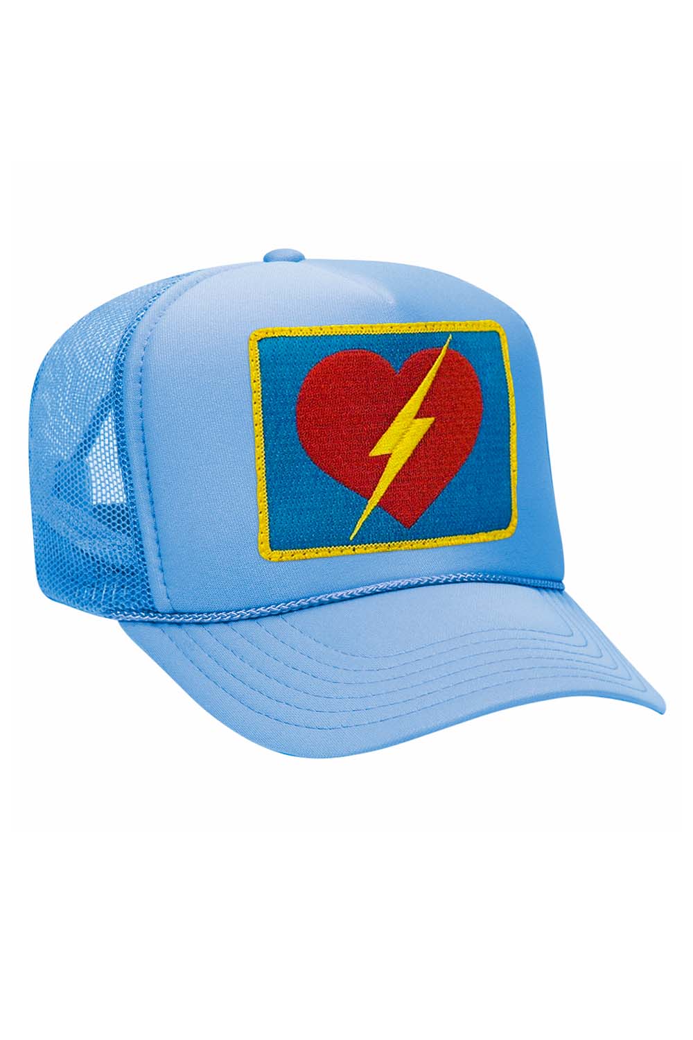 Retro VINTAGE BOLT HEART TRUCKER HAT