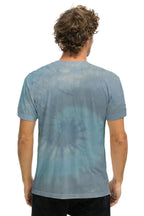 Retro WINDY CITY SMOKEOUT 2023 TEE - TIE DYE HEATHER BLUE