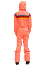 Retro WOMENS 3 LAYER POWDER SUIT - NEON FLAMINGO