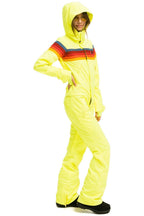 Retro WOMENS 3 LAYER POWDER SUIT - NEON YELLOW