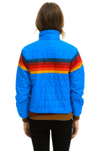 Retro 5 STRIPE JACKET - BLUE CINA GLOSSY