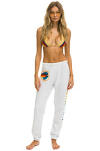 Retro AVIATOR NATION ASPEN SWEATPANTS - WHITE