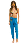 Retro AVIATOR NATION MIAMI SWEATPANTS - OCEAN