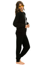 Retro BOLT CASHMERE LIGHT SWEATER PANT - BLACK WHITE BOLT