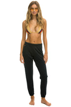 Retro BOLT SWEATPANTS - CHARCOAL
