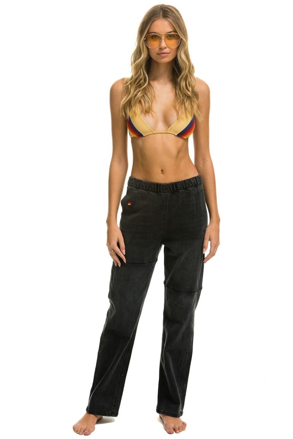 Retro MID RISE RANCHER RELAXED FIT JEAN - VINTAGE BLACK