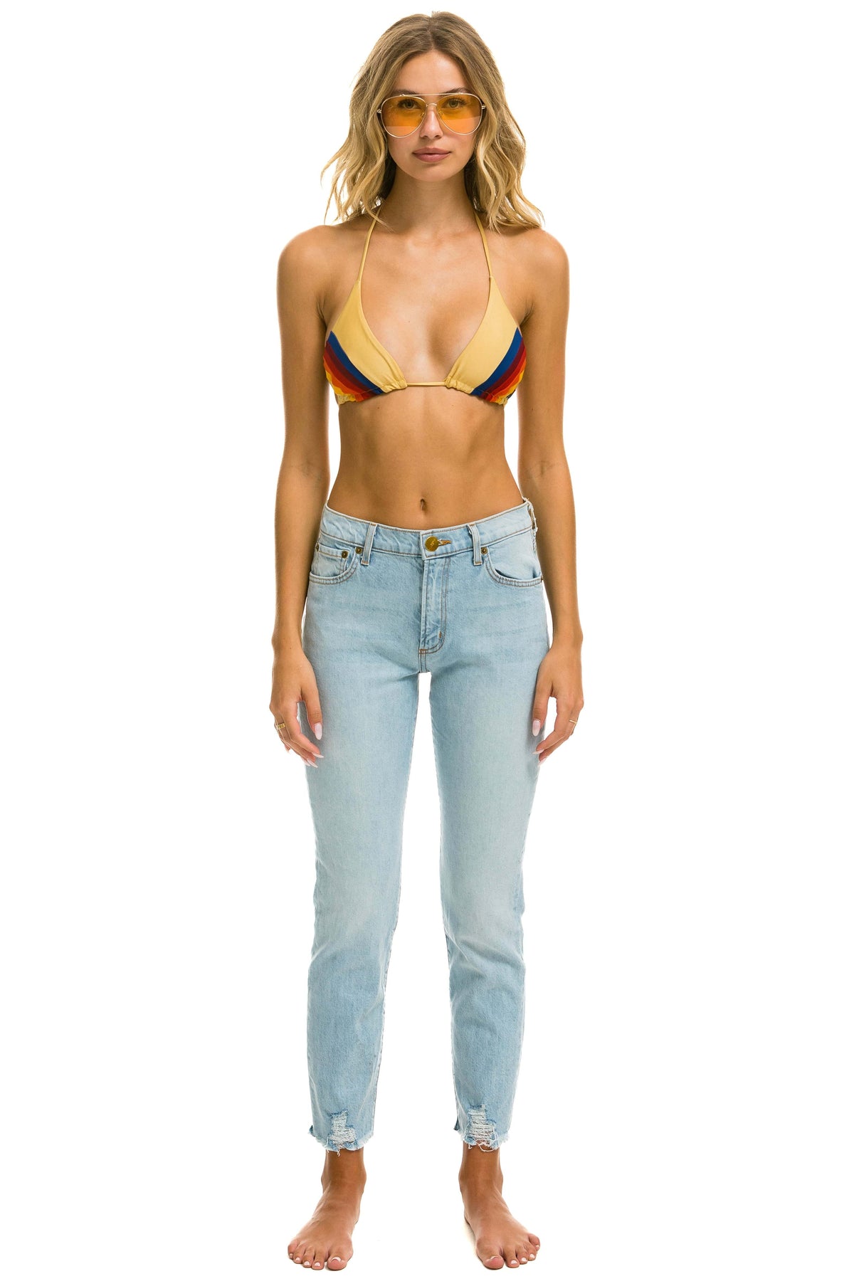 Retro MID RISE SLIM SURFER JEAN - SUPER LIGHT