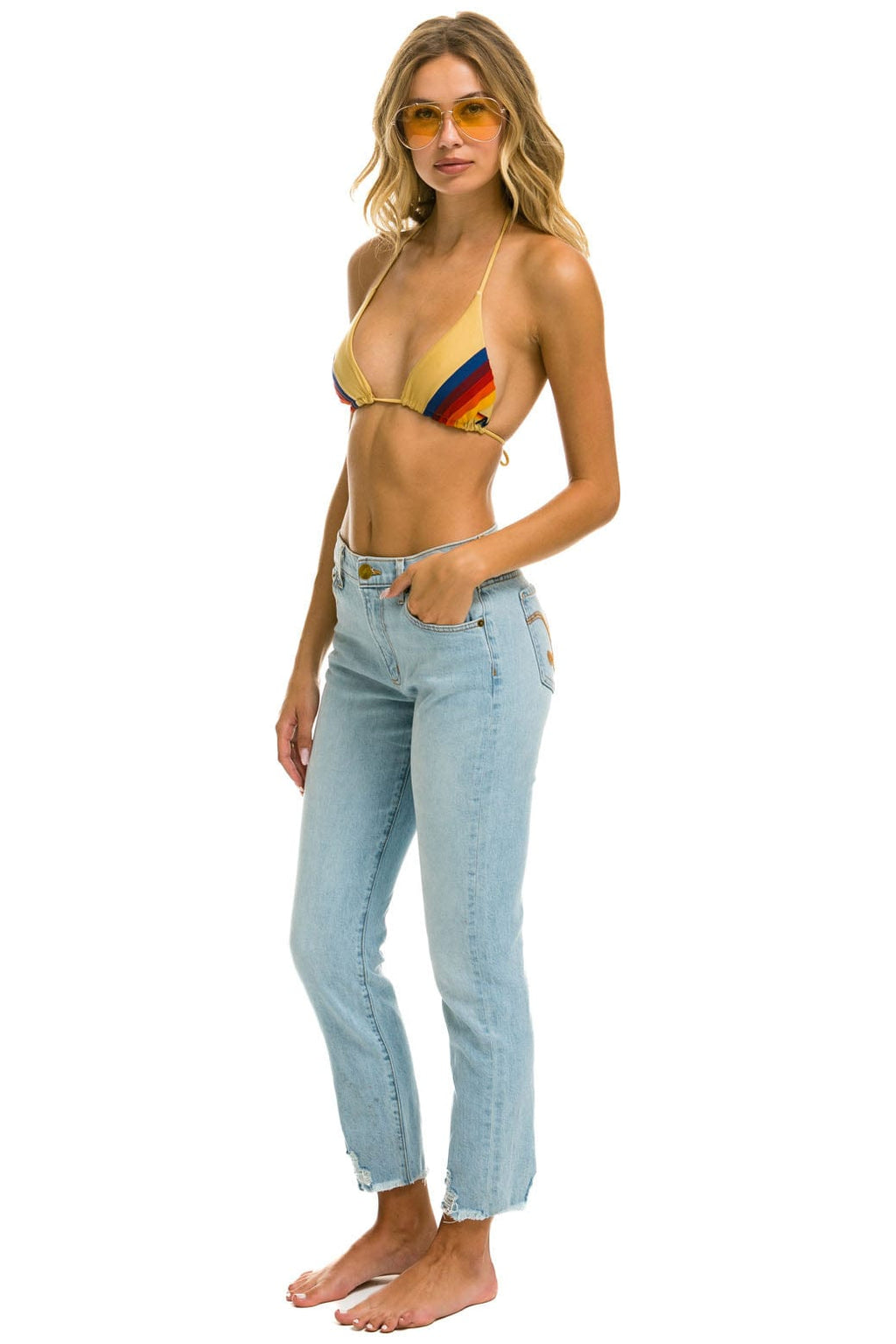 Retro MID RISE SLIM SURFER JEAN - SUPER LIGHT