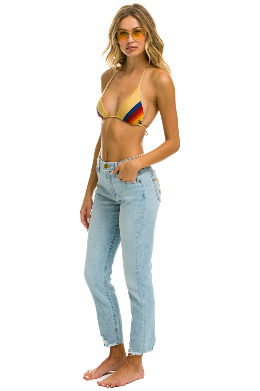 Retro MID RISE SLIM SURFER JEAN - SUPER LIGHT