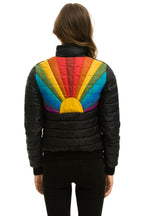 Retro SUNBURST JACKET - GLOSSY BLACK
