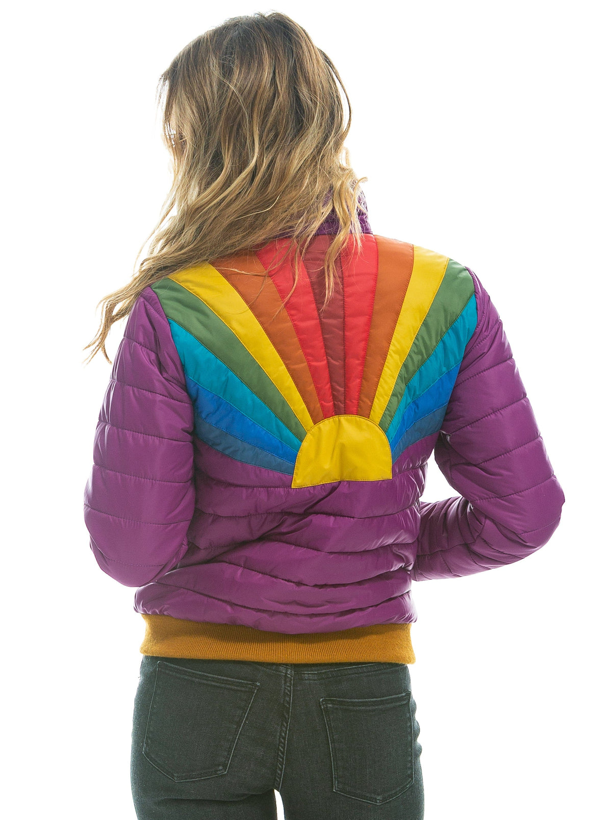 Retro SUNBURST JACKET - GLOXINA