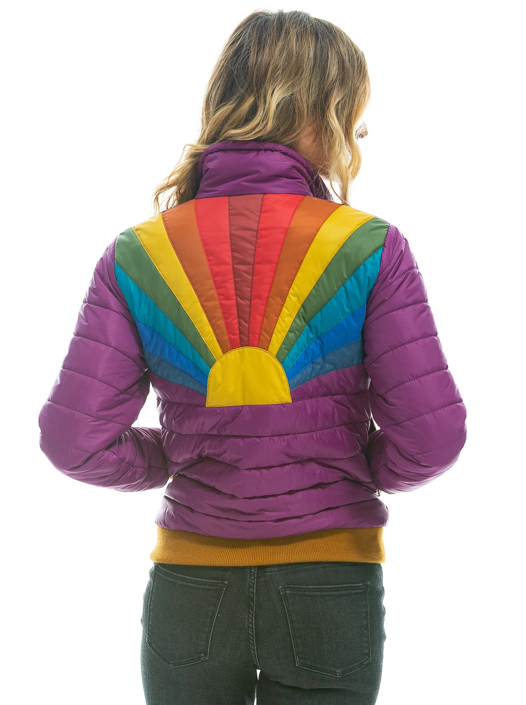 Retro SUNBURST JACKET - GLOXINA