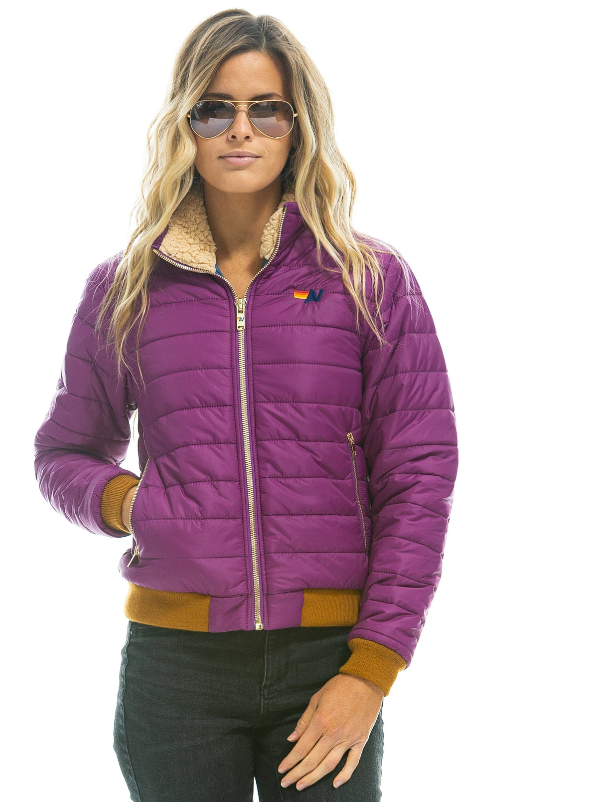 Retro SUNBURST JACKET - GLOXINA