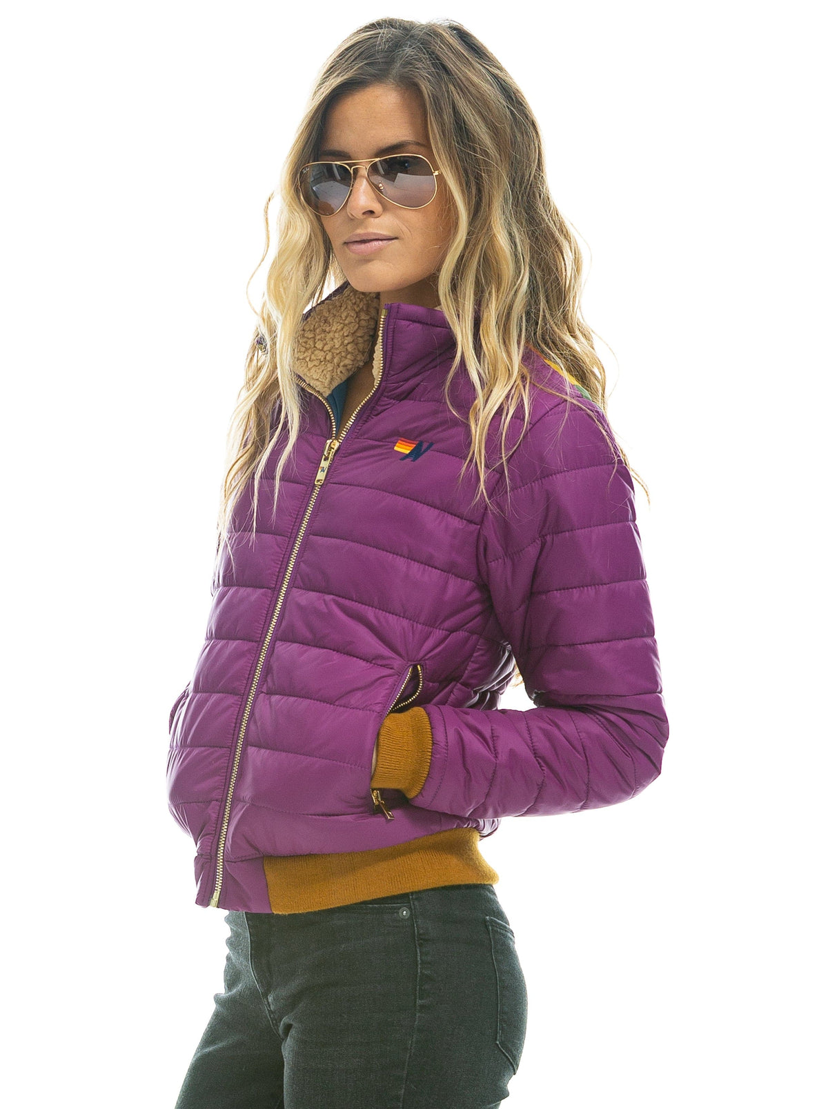 Retro SUNBURST JACKET - GLOXINA